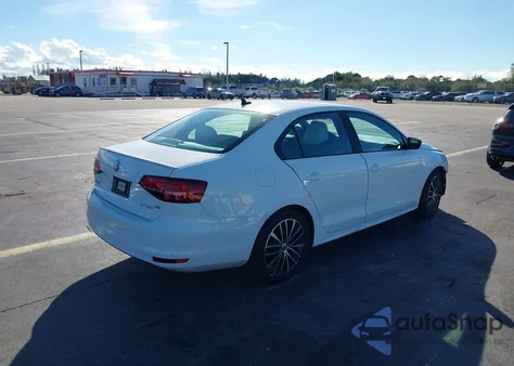 2017 Volkswagen Jetta 1.8T Sport from USA, damaged, VIN 3VWD17AJ5HM387021